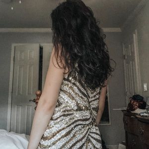 Vintage sequins dress